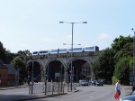 Train on Arch Way Bridge