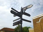 Walkers' signpost